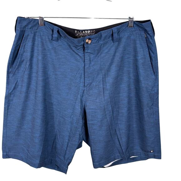 Billabong For Land and Water Platinum X Stretch Men Size 38 Blue Summer Shorts - Picture 1 of 9